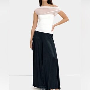 NWT Marcella Metallic Georgia Pants